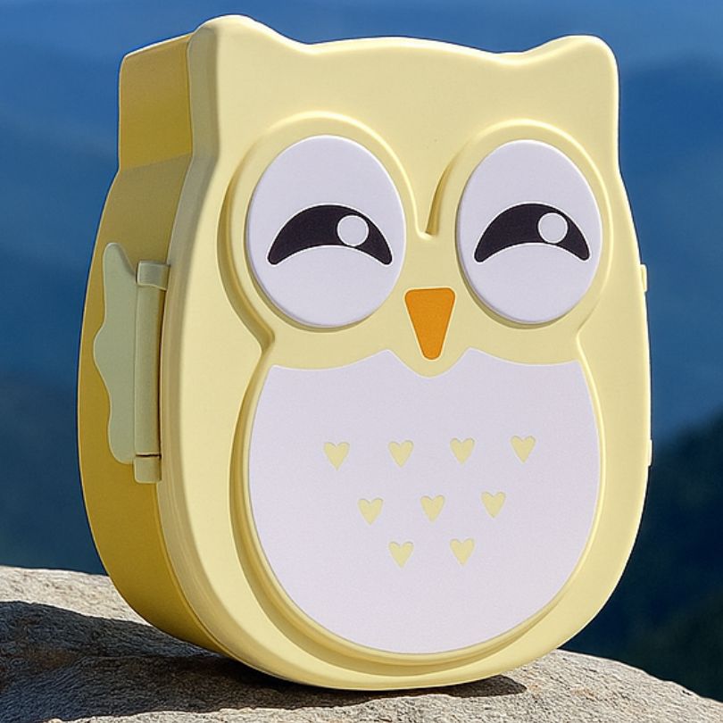 boite a gouter enfant jaune