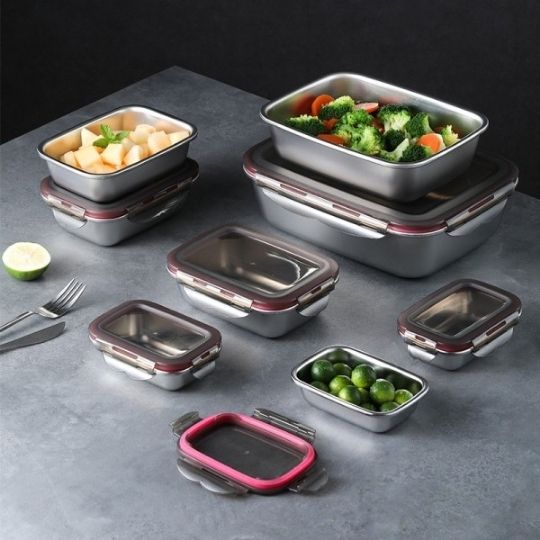 Boite Repas - TrekBox Inoxydable Lunch