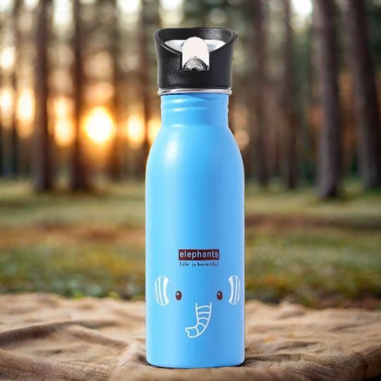 gourde-inox-enfant-bleu-avec-elephant