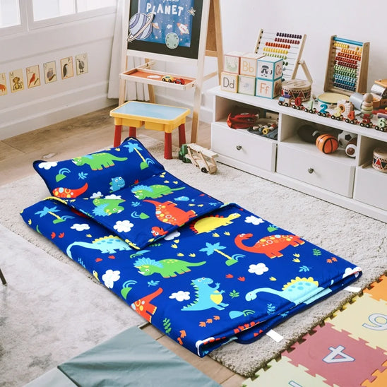 Sac de Couchage Enfant - Couverture Ludique Dinosaure