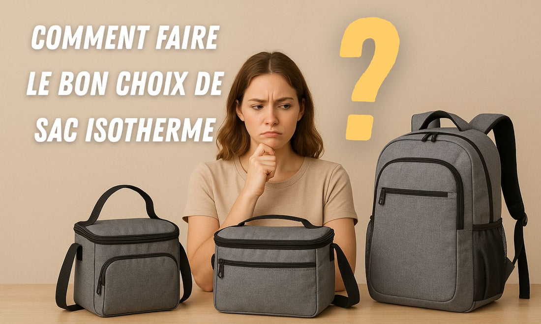 Présentation article de blog comment faire le bon choix de sac isotherme