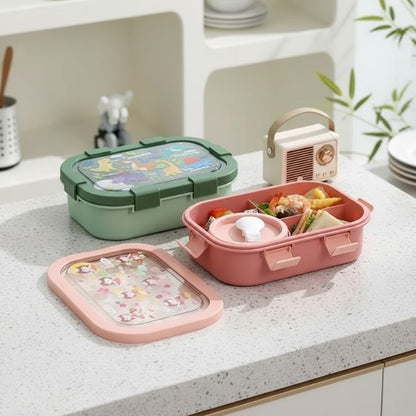 repas frais dans boite à gouter en cuisine