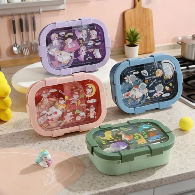 plusieurs boite à gouter sur un comptoir de cuisine