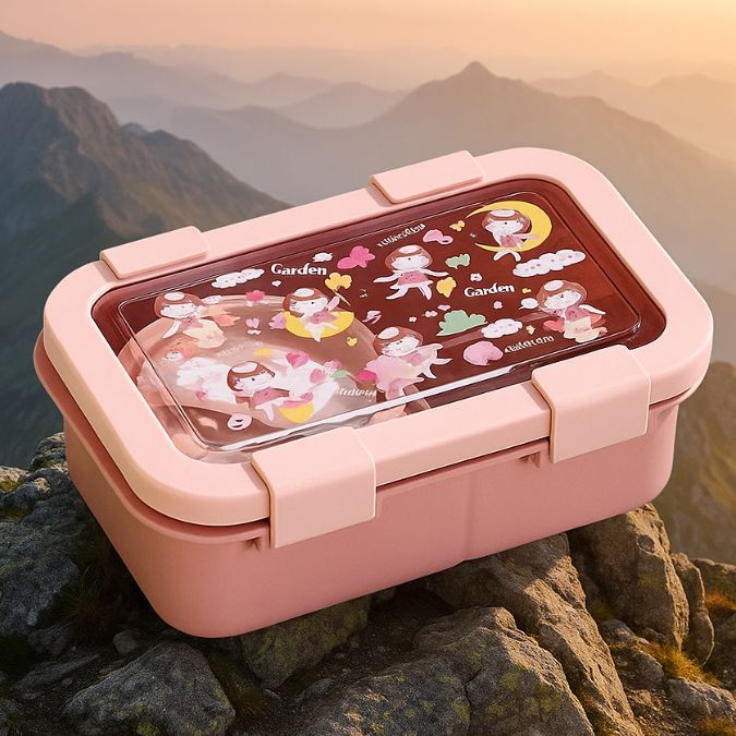 boite à gouter rose