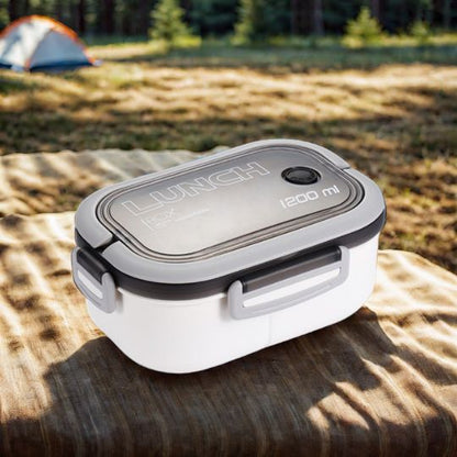 boite repas blanche en camping