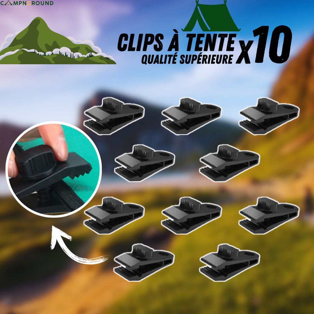 Clips à tente | GripFix™ - CampnGround