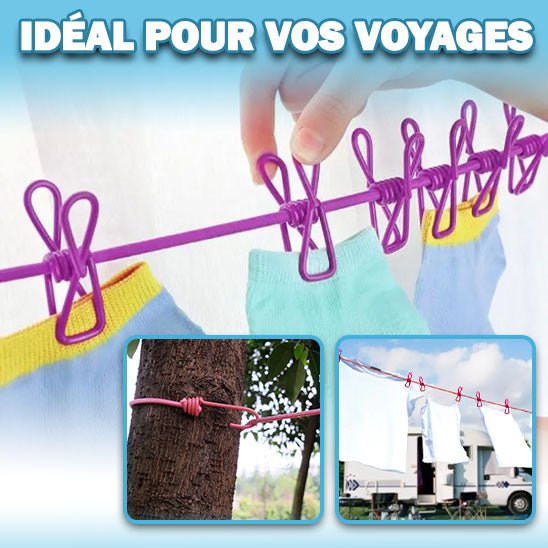 EasyHang™ - Corde à linge tout-en-un - CampnGround