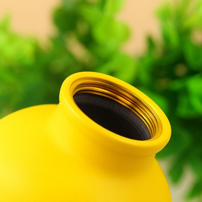 goulot de la gourde enfant inox jaune
