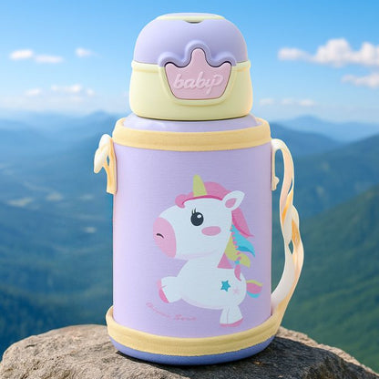 Gourde Enfant - FreshBuddy 500ml Housse isotherme