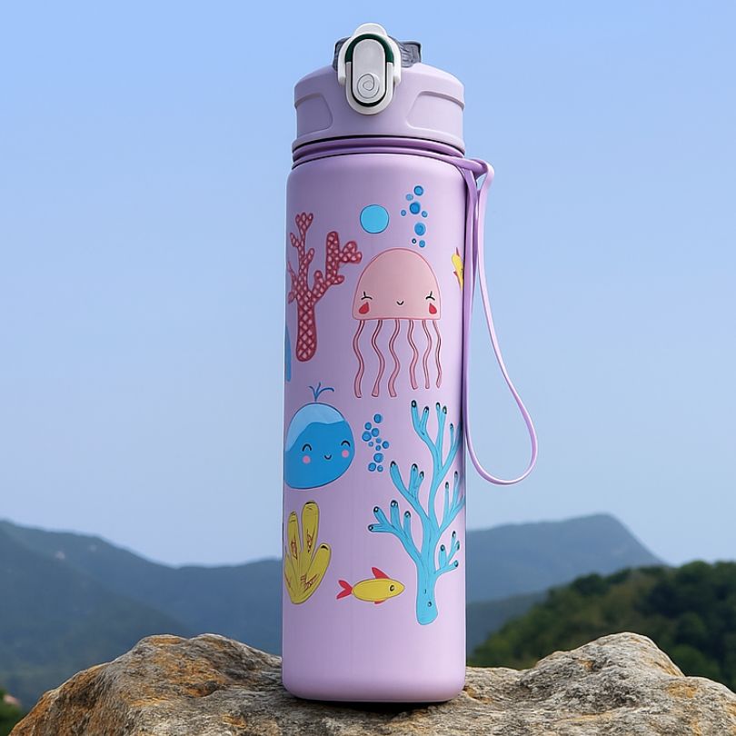 gourde pour enfant mammifères marins