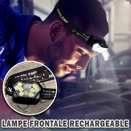 Lampe Frontale Rechargeable - VisionPro™