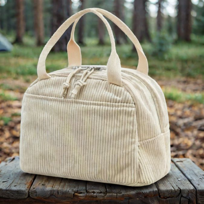 lunch-bag-isotherme-blanc-uni-corduroy-en-foret