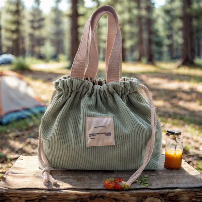 lunch-bag-vert-en-camping-outdoor