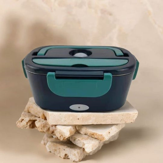 une lunch box chauffante sur une roche