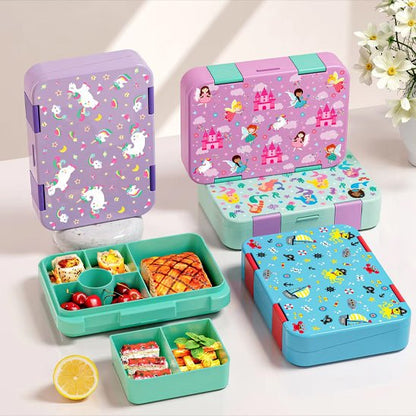 Lunch Box Enfant - Style Bento Motifs Ludiques