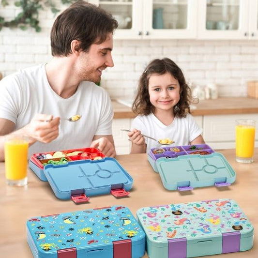 Lunch Box Enfant - Style Bento Motifs Ludiques