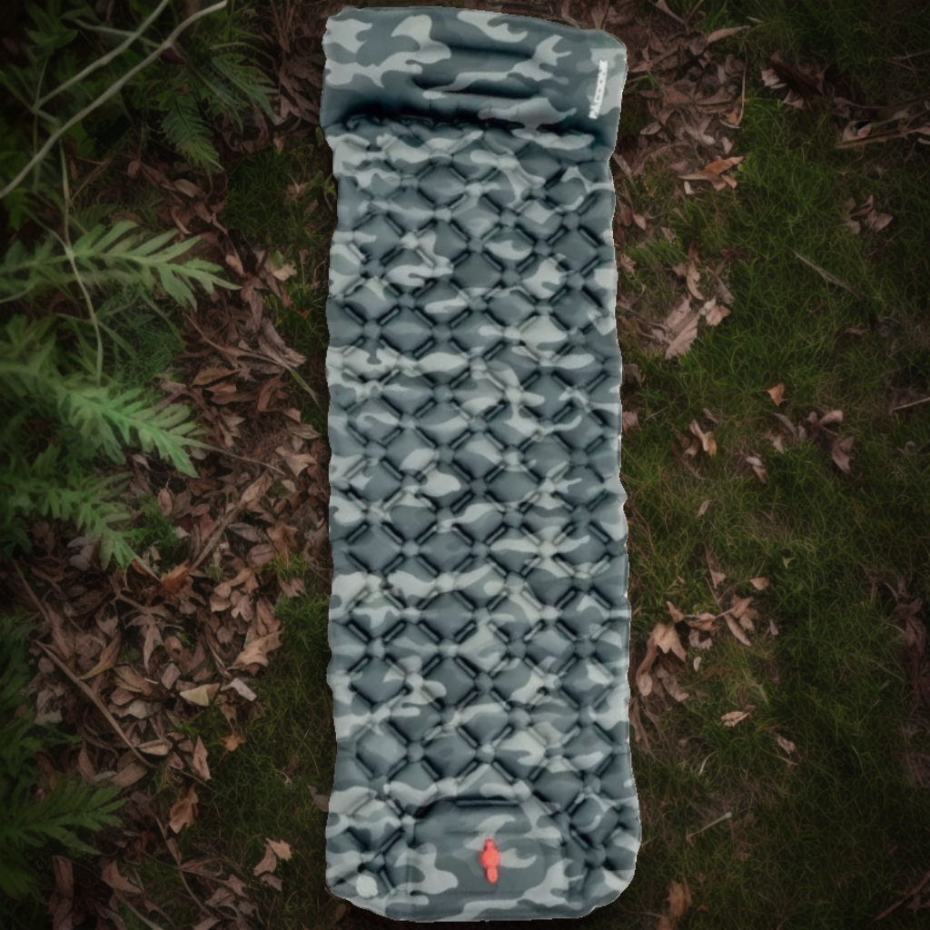 matelas-camping-camouflage