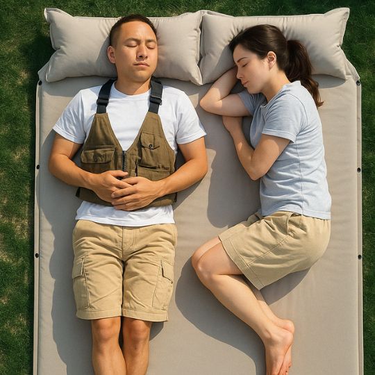 Matelas Gonflable 2 personnes - EdenNap Autogonflant Mousse