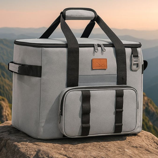 sac isotherme lunch box gris