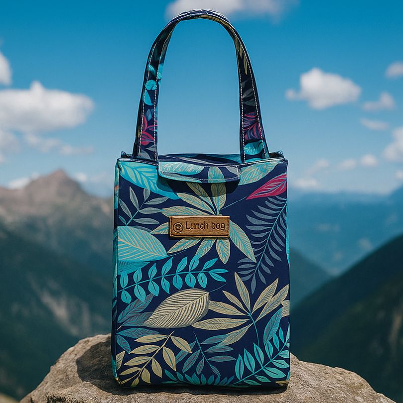 sac isotherme repas bleu zen pour lunch box