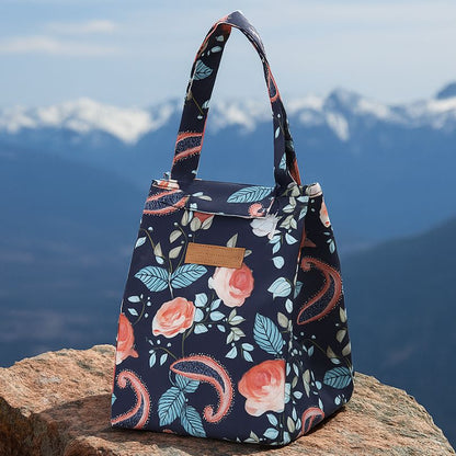 sac isotherme bleu zen futuriste