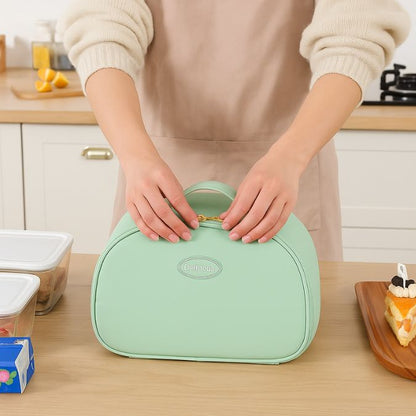 femme qui ouvre la fermeture éclair du sac pour gamme
