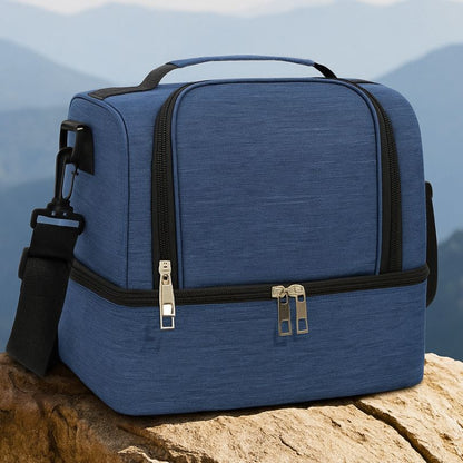 sac thermo bleu en plein air