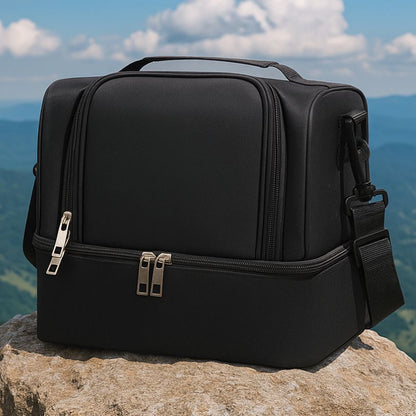 sac thermo noir en plein air