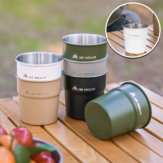 Tasse Empilable en Acier Inoxydable | EasyKup™ - CampnGround