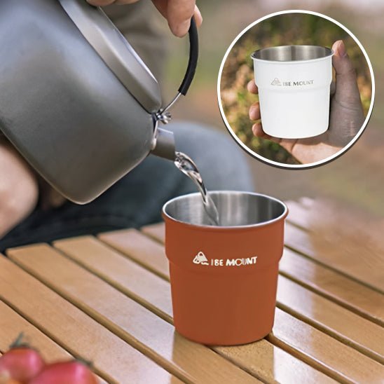 Tasse Empilable en Acier Inoxydable | EasyKup™ - CampnGround