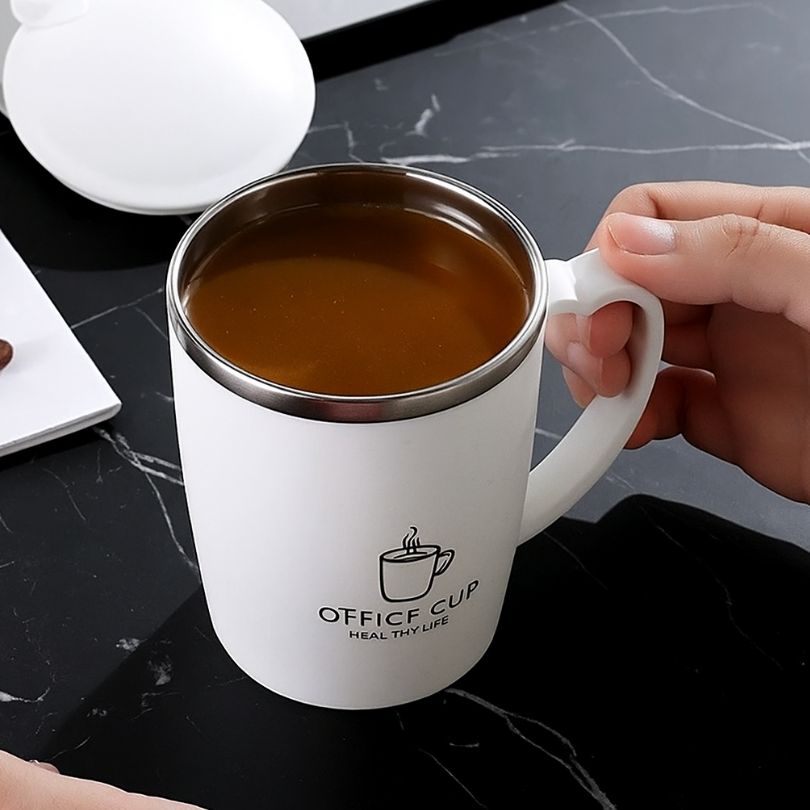 Tasse isotherme 350 ml avec couvercle – NeoMug