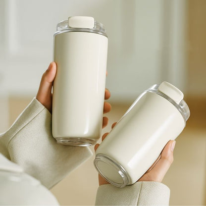 2 tasse isotherme blanche en démonstration