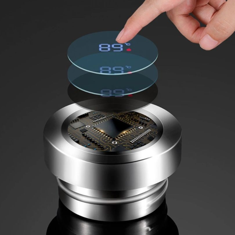 présentation thermomètre digital du thermos isotherme