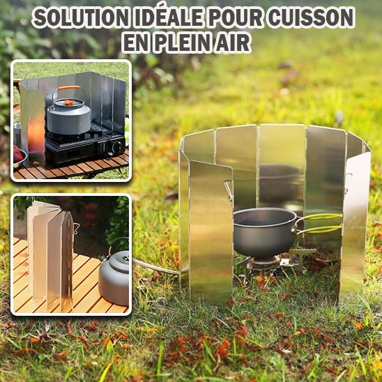 WindyCooker™ - Pare - vent protecteur de flamme - CampnGround